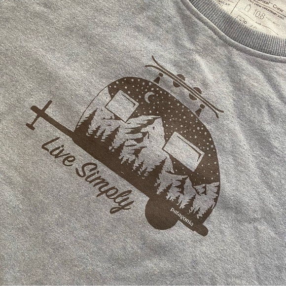 Patagonia Live Simply Trailer Uprisal Crew Sweatshirt - Picture 9 of 9